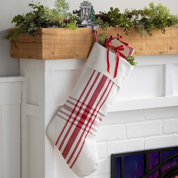 Peking Handicraft Other - NWOT Peaking Handicraft Classic Plaid Christmas Stocking